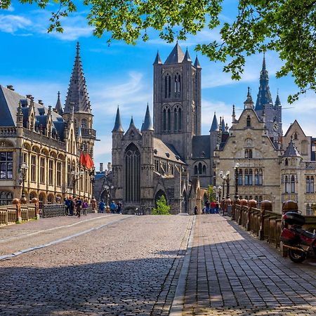 Guesthouse Private Studio Nearby Old Town Ghent Gante Exterior foto