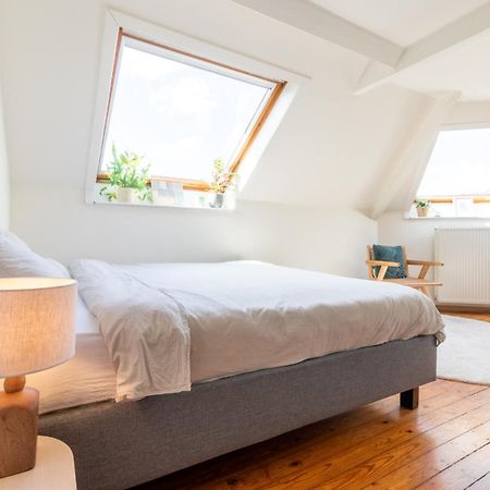 Guesthouse Private Studio Nearby Old Town Ghent Gante Exterior foto